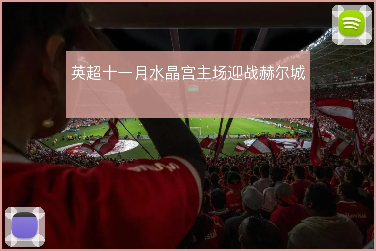 英超十一月水晶宫主场迎战赫尔城